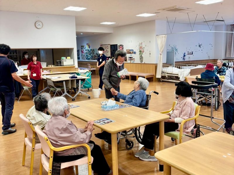 福祉施設訪問の様子