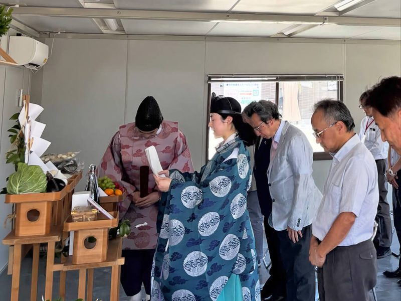 後援会事務所開きの様子